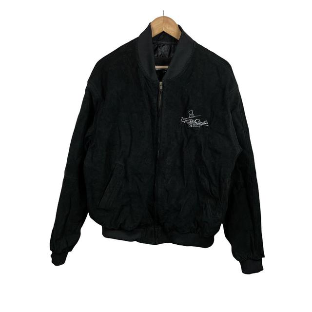 American Vintage Men's Bomber Jacket - Black - XL on Productcaster.