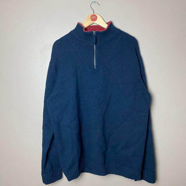 Men's Fleece Jacket - Navy - XXL on Productcaster.