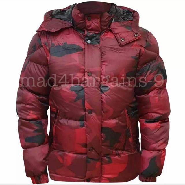 Men's Coat - Red - M on Productcaster.