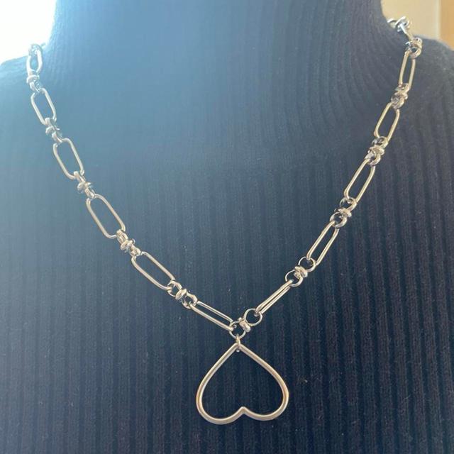 Custom Women's Necklace - Silver on Productcaster.