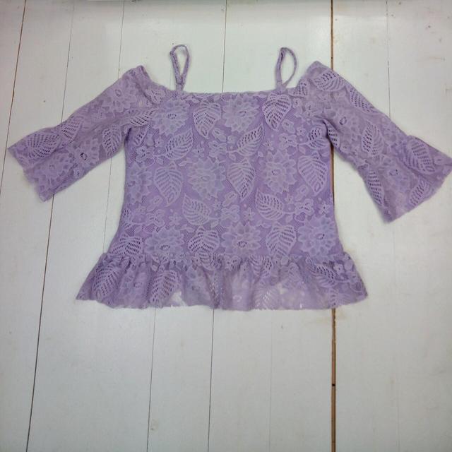 Preloved Women's Blouse - Purple - 6 on Productcaster.