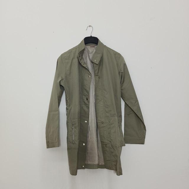 Vintage Men's Coat - Khaki - XS on Productcaster.