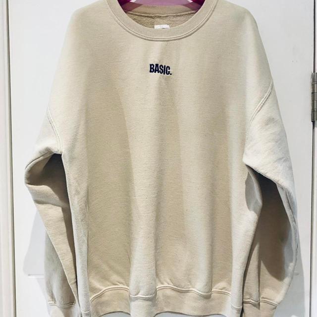 Missy Empire Women's Sweatshirt - Cream - 10 on Productcaster.