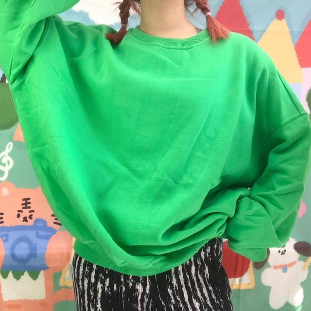 Women's Sweatshirt - Green - One size on Productcaster.