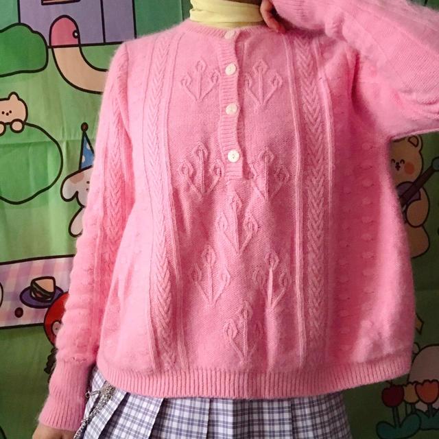 Women's Jumper - Pink - One size on Productcaster.