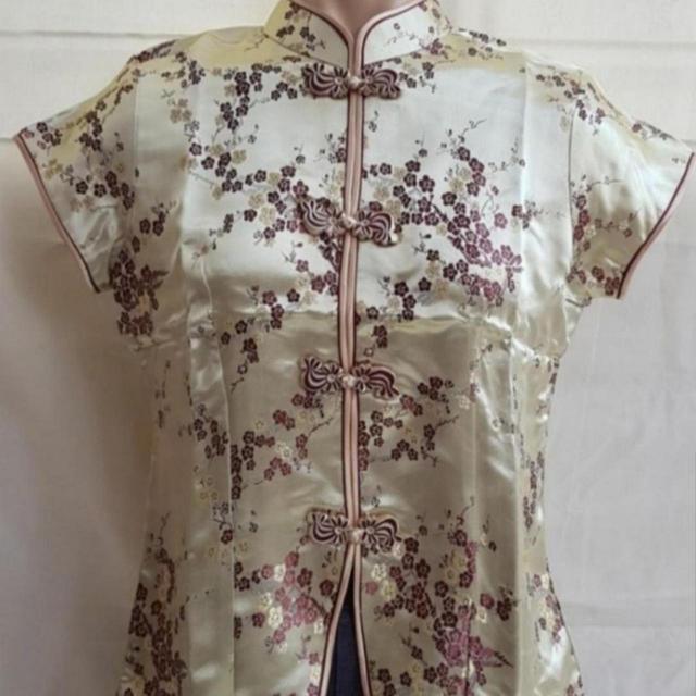 Women's Blouse - Gold - 10 on Productcaster.