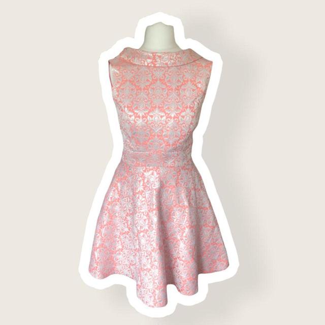 Miss Selfridge Women's Dress - Pink/White - 8 on Productcaster.