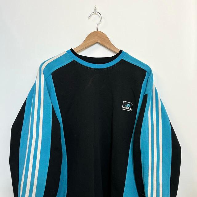 Adidas Men's Sweatshirt - Black - L on Productcaster.