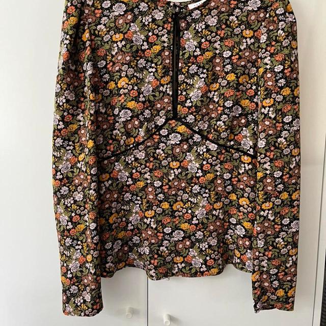 Topshop Women's Blouse - Multi - 10 on Productcaster.