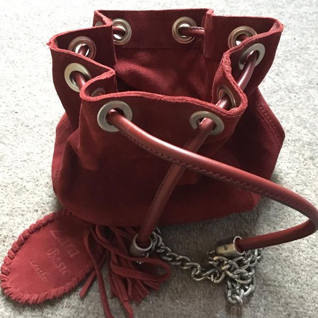 Zara Women's Bag - Burgundy on Productcaster.