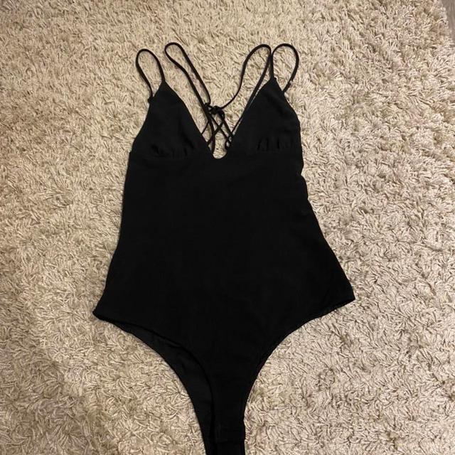 Zara Women's Bodysuit - Black - XS on Productcaster.