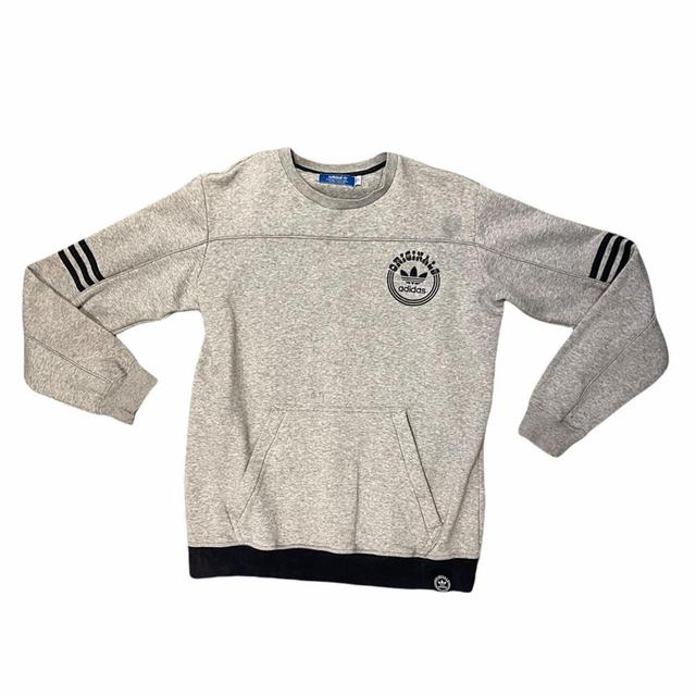 Adidas Originals Men's Jumper - Grey - M on Productcaster.