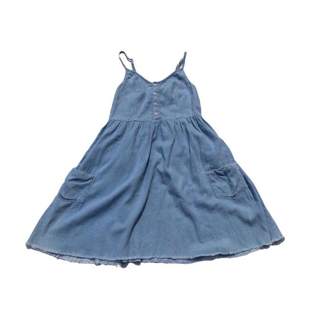 Topshop Women's A-line Dress - Blue - 8 on Productcaster.