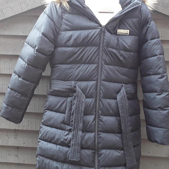 Hollister Co. Women's Coat - Navy - L on Productcaster.