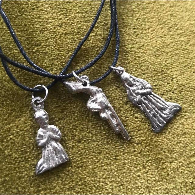 Handmade Women's Necklace - Silver on Productcaster.