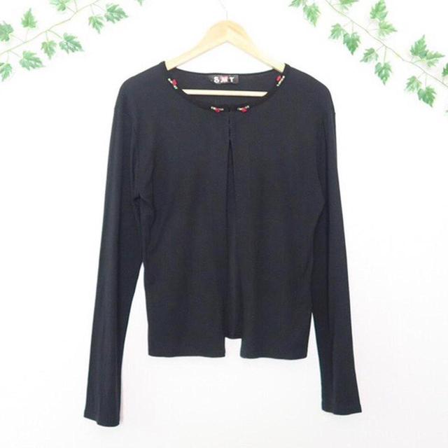 Vintage Women's Cardigan - Black - M on Productcaster.