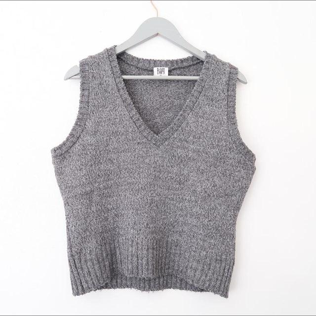 Vintage Women's Vest - Grey - 16 on Productcaster.