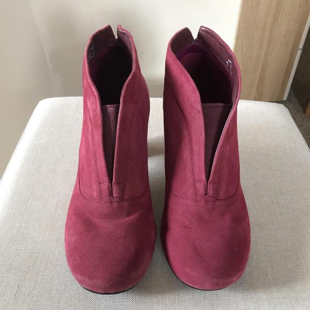 Hotter Women's Casual Boots - Burgundy - UK 5 on Productcaster.