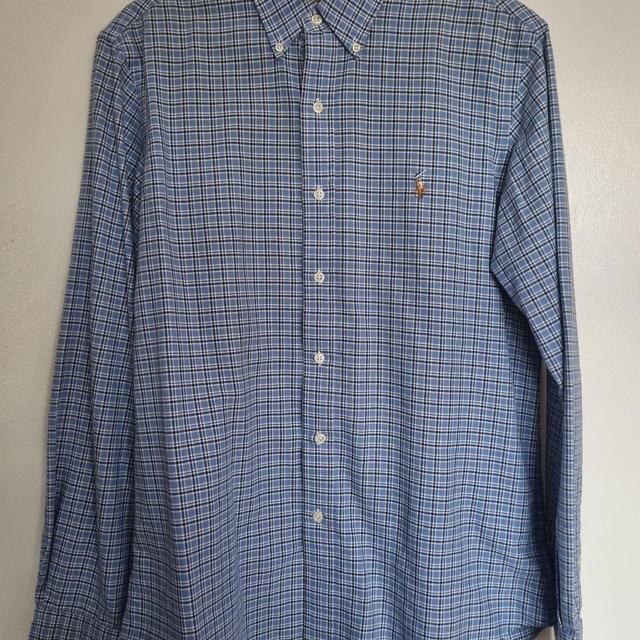 Ralph Lauren Men's Shirt - Blue - M on Productcaster.