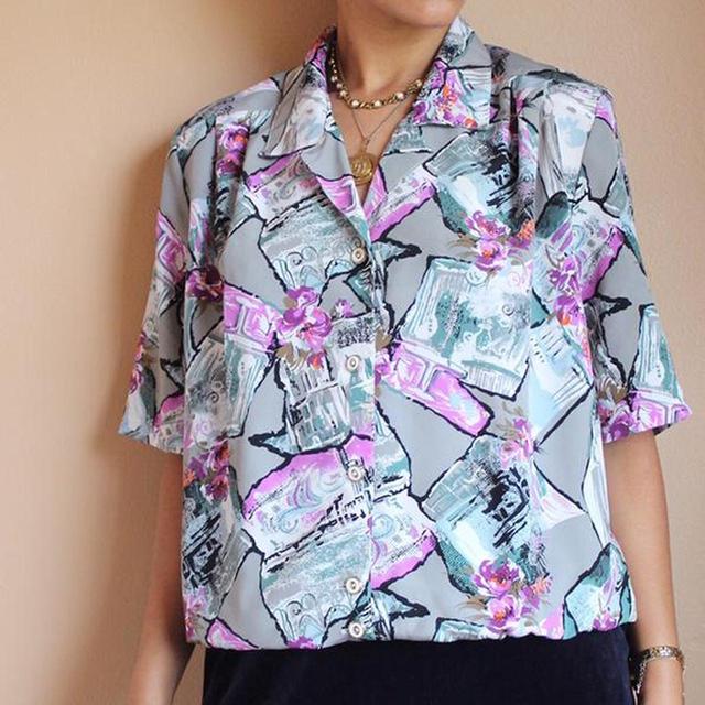 Vintage Women's Shirt - Multi - 14 on Productcaster.