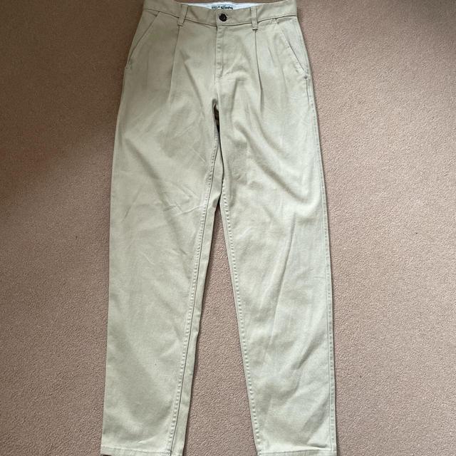 Men's Trousers - Cream - One size on Productcaster.