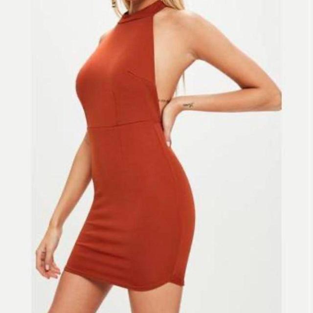 Missguided Women's Bodycon Dress - Orange - 4 on Productcaster.