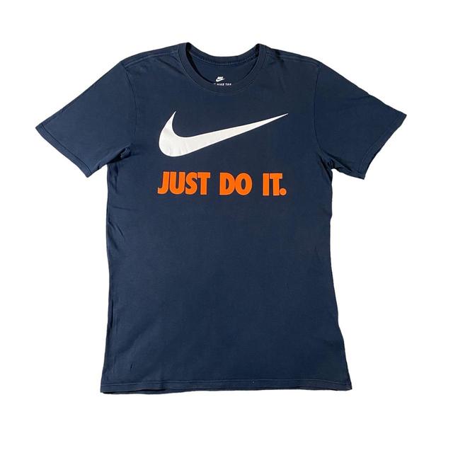 Nike Men's T-shirt - Navy/Black - M on Productcaster.