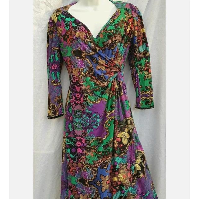 Designer Women's Dress - Multi - 12 on Productcaster.