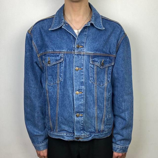 Men's Jacket - Blue - M on Productcaster.