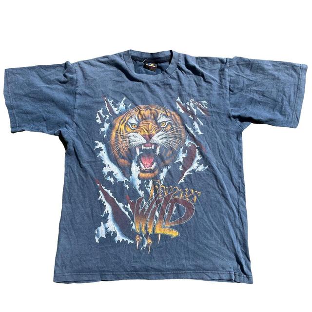 Men's T-shirt - Blue - L on Productcaster.