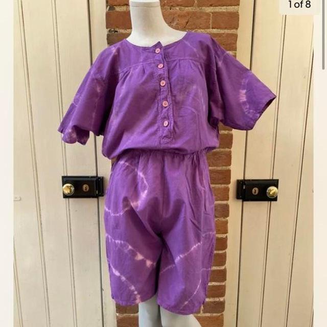 Vintage Women's Playsuit - Purple - UK 16 on Productcaster.