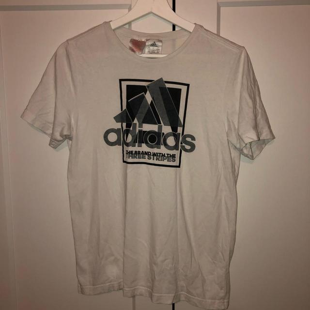 Adidas Men's T-shirt - White - XXS on Productcaster.