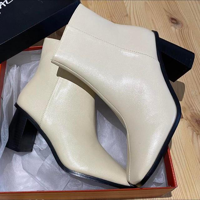 Nasty Gal Women's Ankle Boots - Cream - UK 5 on Productcaster.