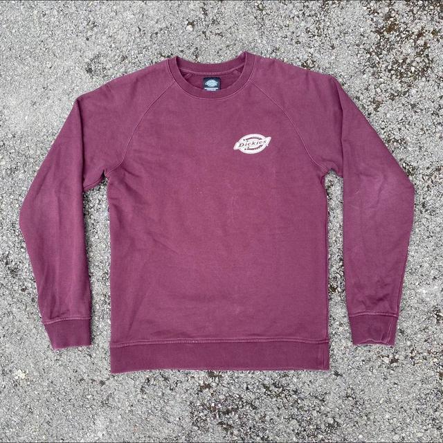 Dickies Men's Sweatshirt - Burgundy - M on Productcaster.