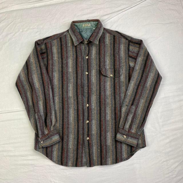 Vintage Men's Shirt - Brown - XL on Productcaster.