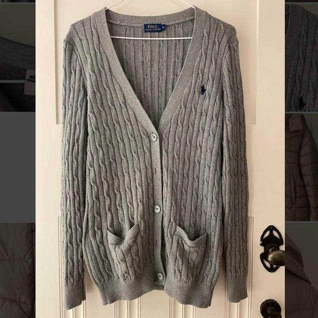 Polo Ralph Lauren Women's Cardigan - Grey - M on Productcaster.