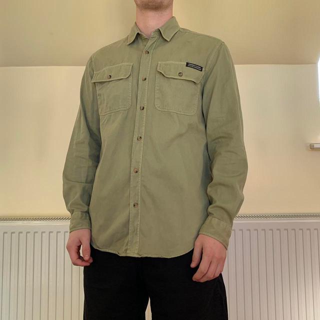 Urban Outfitters Men's Shirt - Khaki - M on Productcaster.