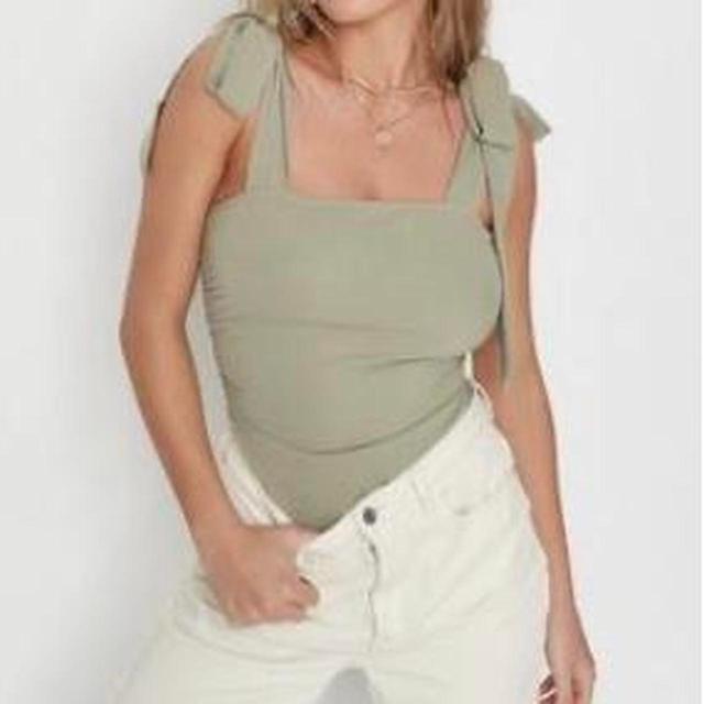 Missguided Women's Bodysuit - Khaki - 8 on Productcaster.