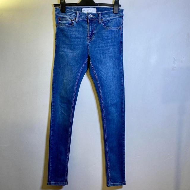 Topman Men's Skinny Jeans - Blue - 30" on Productcaster.