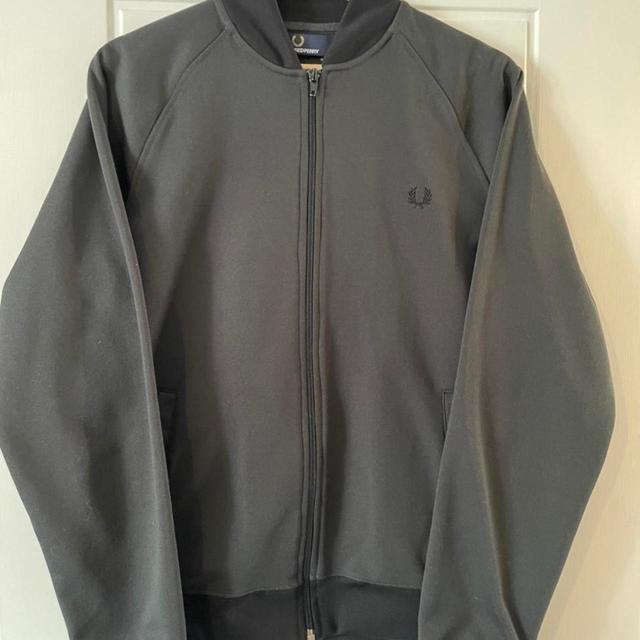 Fred Perry Men's Bomber Jacket - Black - M on Productcaster.