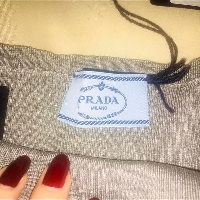 Prada Women's Crop top - Grey - 6 on Productcaster.