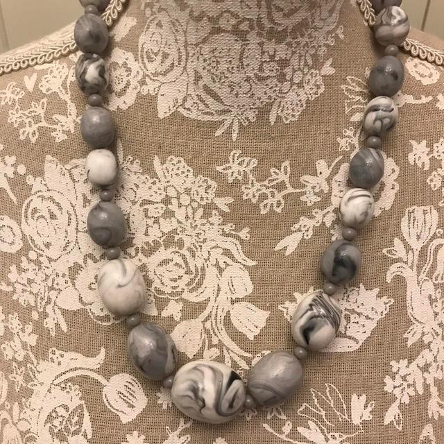 Vintage Women's Casual Jewellery - Grey on Productcaster.