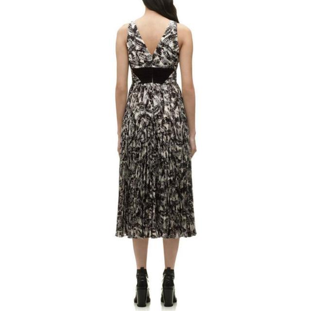 Whistles Women's Pleated Dress - Cream/Black - 8 on Productcaster.