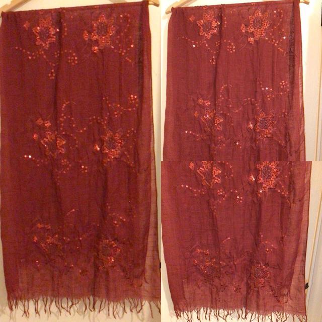 & Other Stories Women's Scarf - Burgundy on Productcaster.