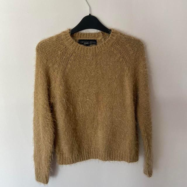 Topshop Women's Jumper - Tan - 6 on Productcaster.