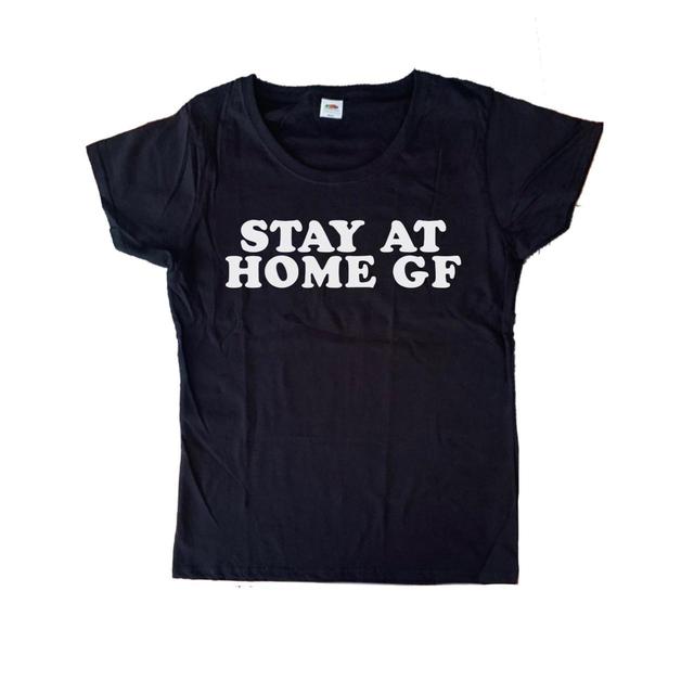 Handmade Women's T-shirt - White/Black - L on Productcaster.