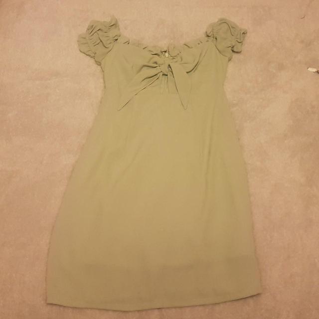 Urban Outfitters Women's Babydoll Dress - Green - XS on Productcaster.