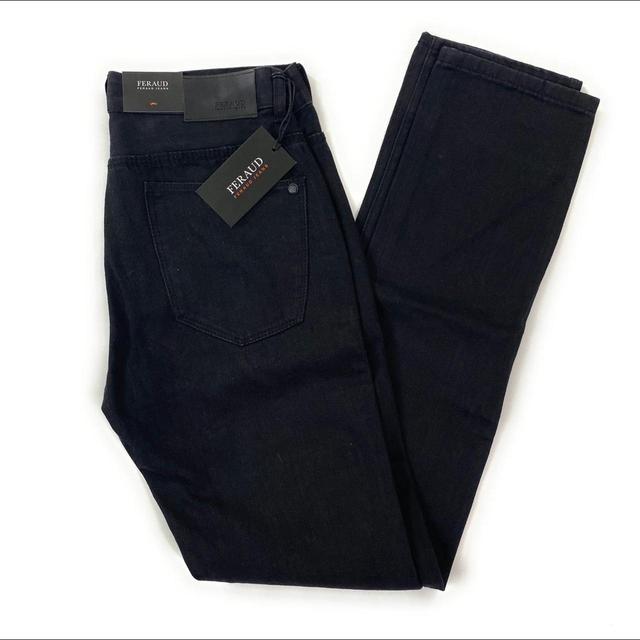 Gianni Feraud Men's Slim Jeans - Black - 30" on Productcaster.