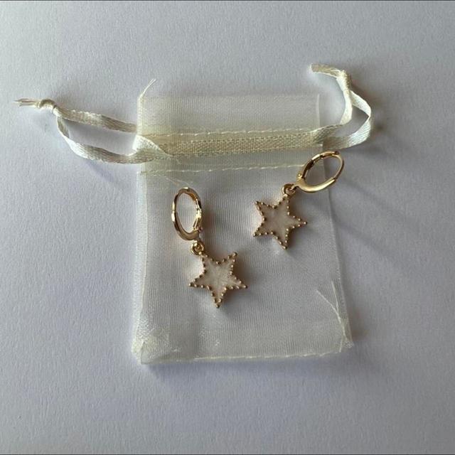 Women's Earrings - Gold on Productcaster.