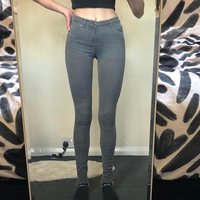 Topshop Women's Skinny Jeans - Grey - XS on Productcaster.